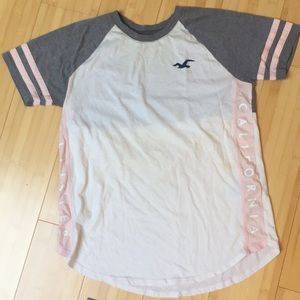 Baseball Hollister Tee